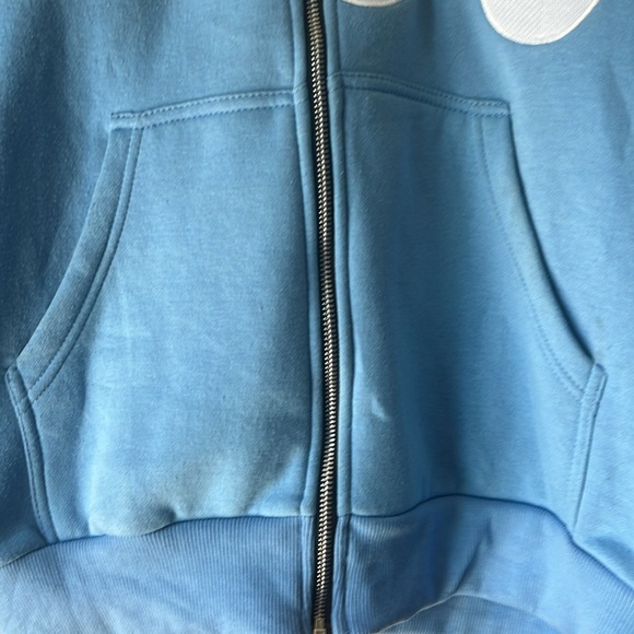 DIVIDE THE YOUTH BLUE HOODIE - Picture 4 of 10